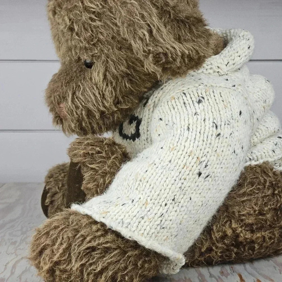 21" Ganz Cottage Collectibles Edward Bear Artist Carol E Kirby Tagged Cuddly - Picture 7 of 11